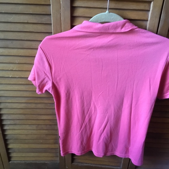 MEI NA POLO SHIRT CORAL/SALMON COLOR JUNIOR SIZE M - Picture 5 of 6